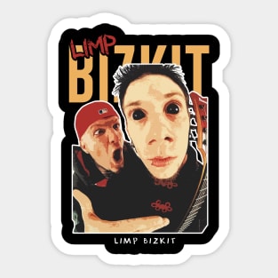 limp bizkit band nu metal and rap Sticker